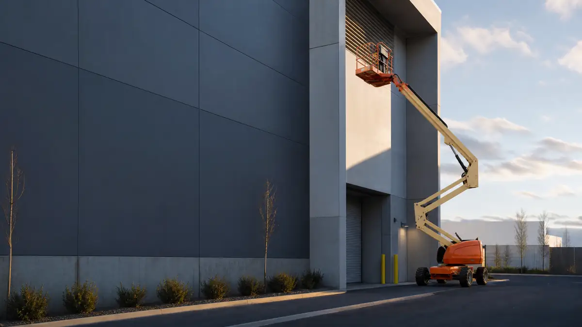 Articulating Boom Lifts jobsite access in Jackson